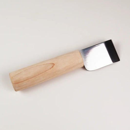 Thick Blade Straight Leather Skiving Knife.