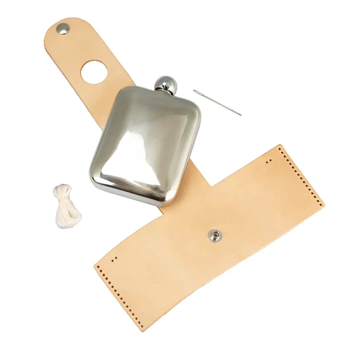 MakerAid Brennon Flask Leathercraft Kit.