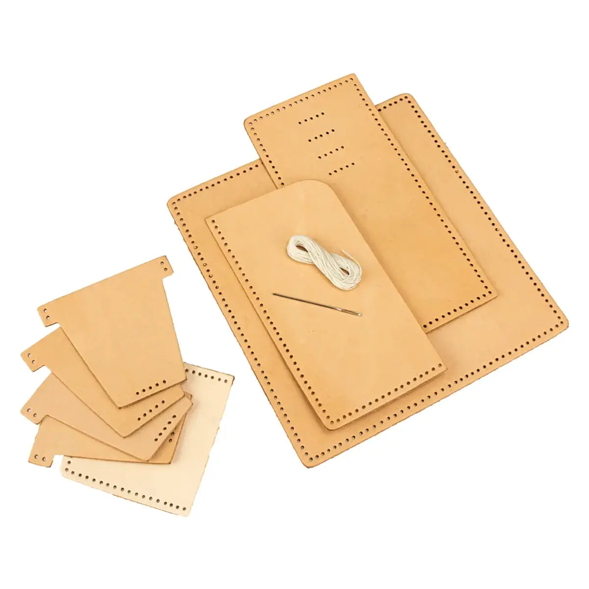 MakerAid Colton Long Wallet Leathercraft Kit.