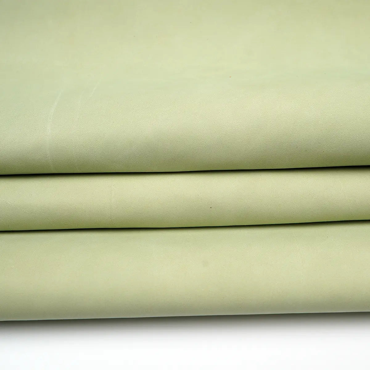 Pistachio Italian Leather 3-4oz. Made in Italy by Conceria Mastrotto.