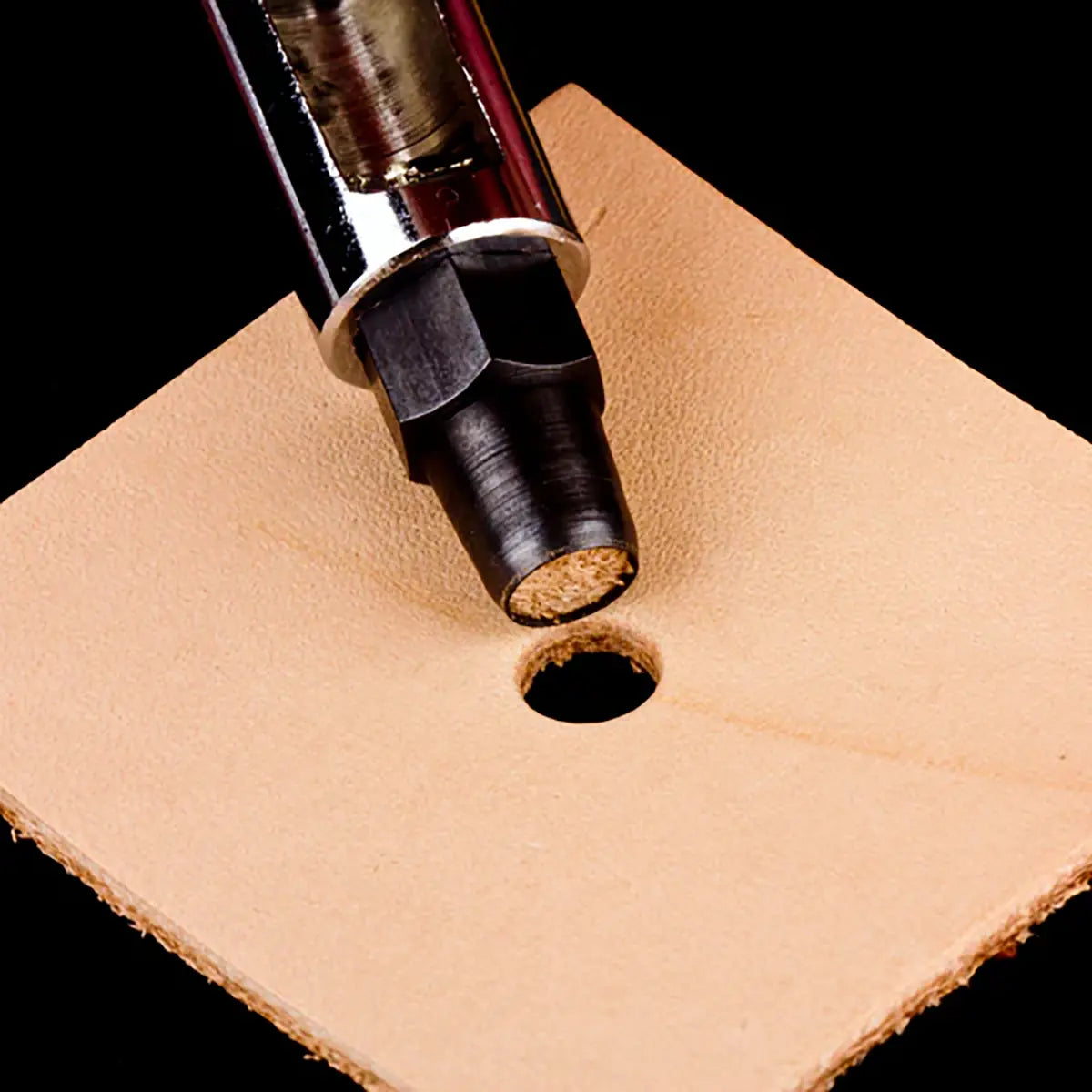 Maxi Round Punch Set for Leather.