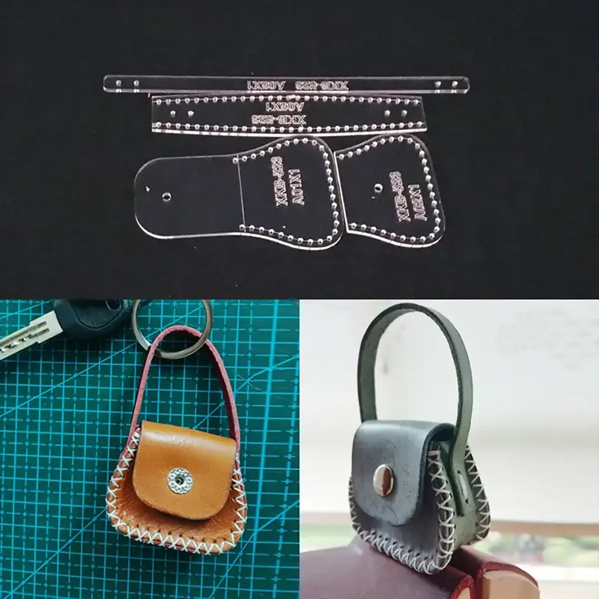 Mini Coin Purse Acrylic Template