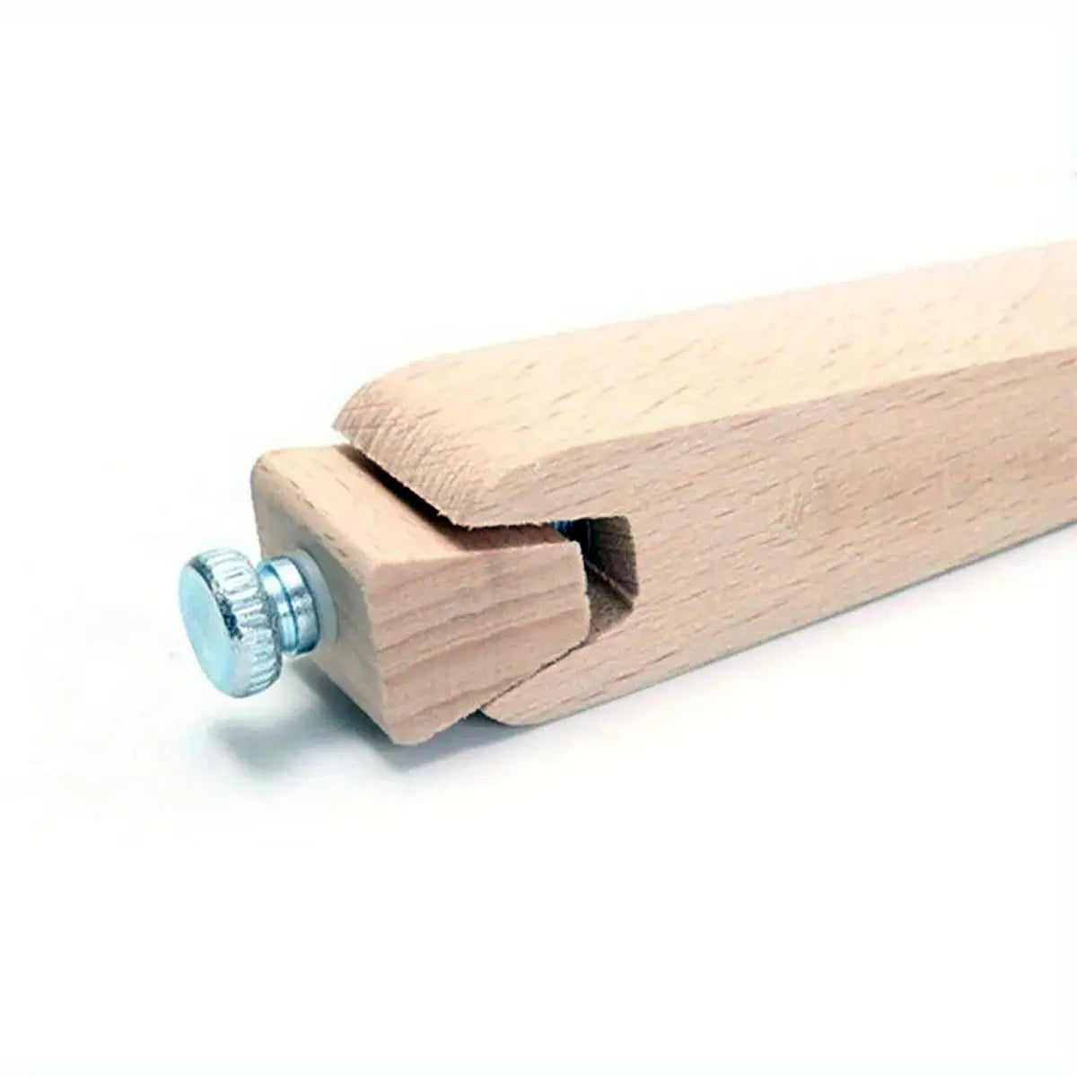 Beechwood Wedge Narrow Sanding Block for Leathercrafting.