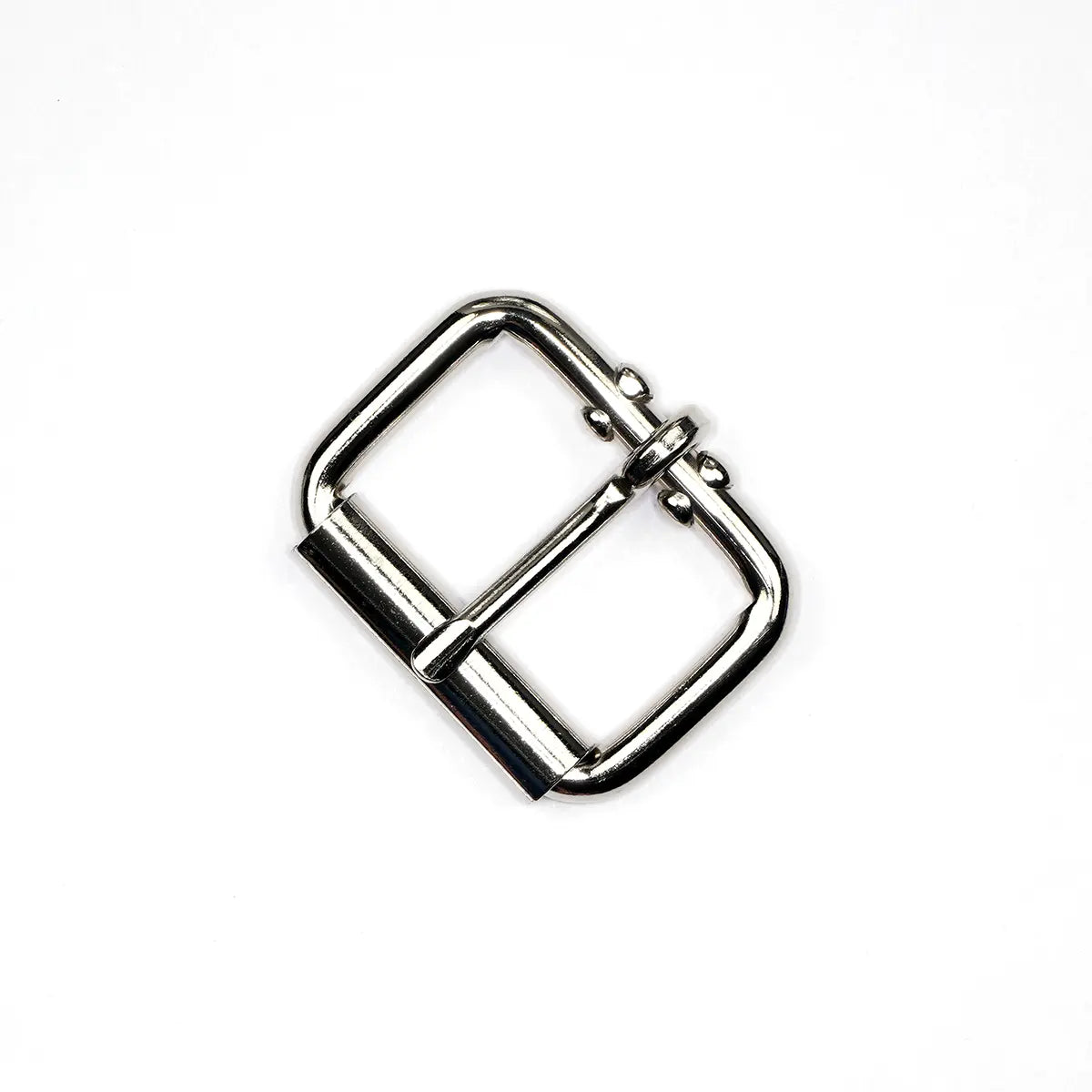Nickel Steel Roller Buckle, 1 1/2 Inch.
