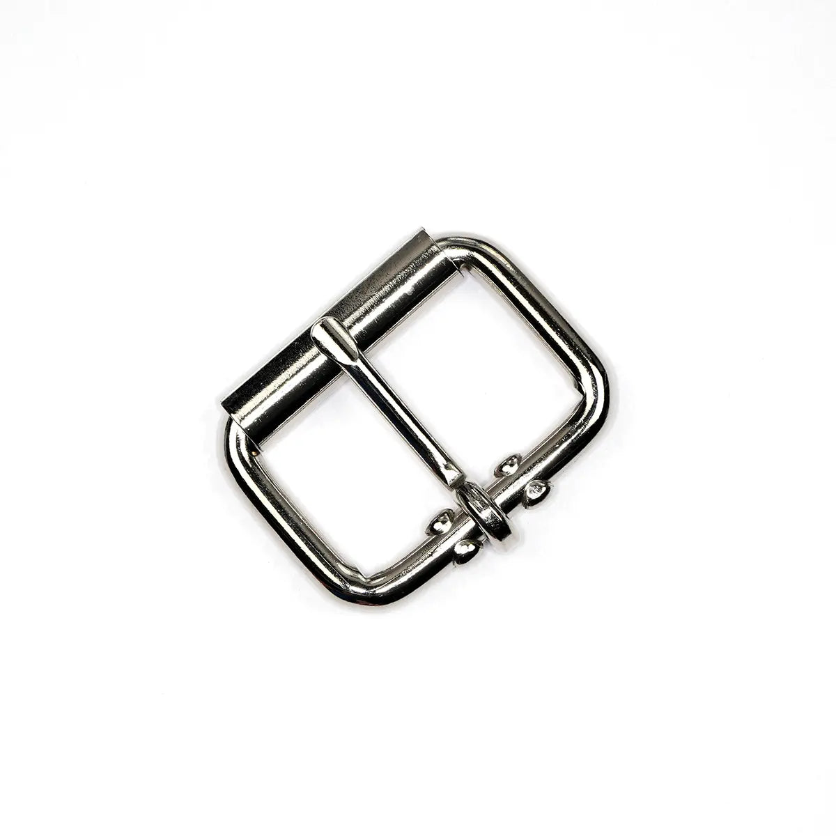 Nickel Steel Roller Buckle, 1 1/2 Inch.