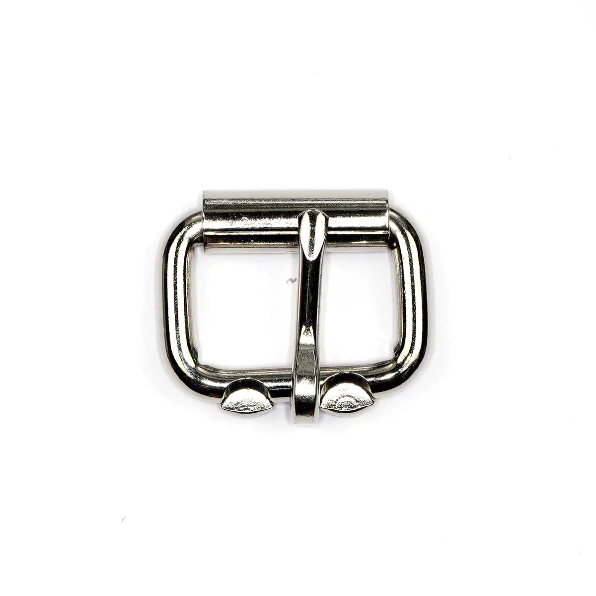 Nickel Plated Steel Roller Buckle, 1 Inch.