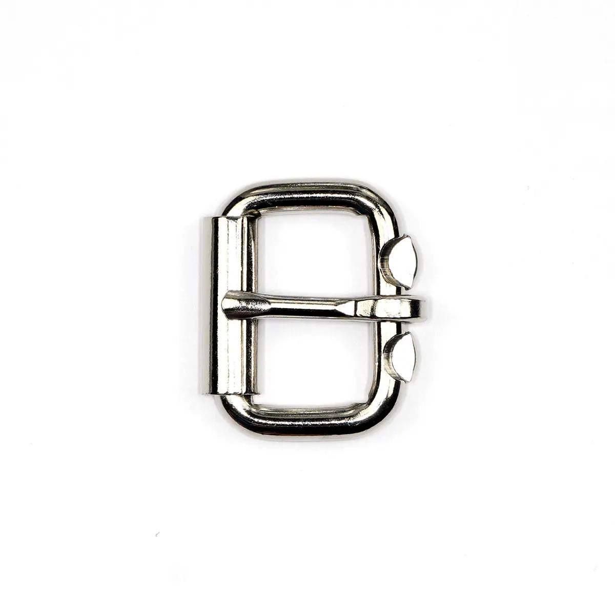 Nickel Plated Steel Roller Buckle, 1 Inch.