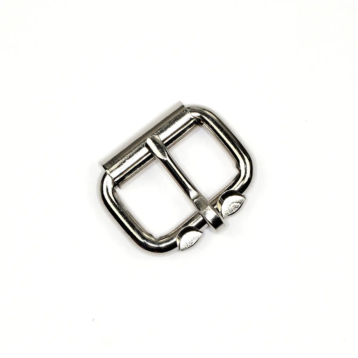 Nickel Plated Steel Roller Buckle, 1 Inch.