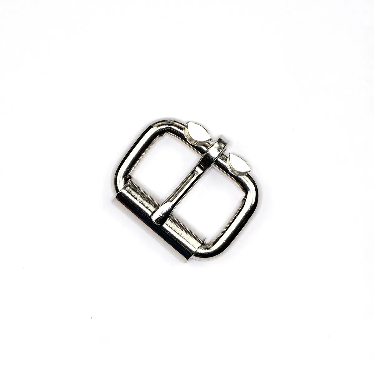 Nickel Plated Steel Roller Buckle, 1 Inch.