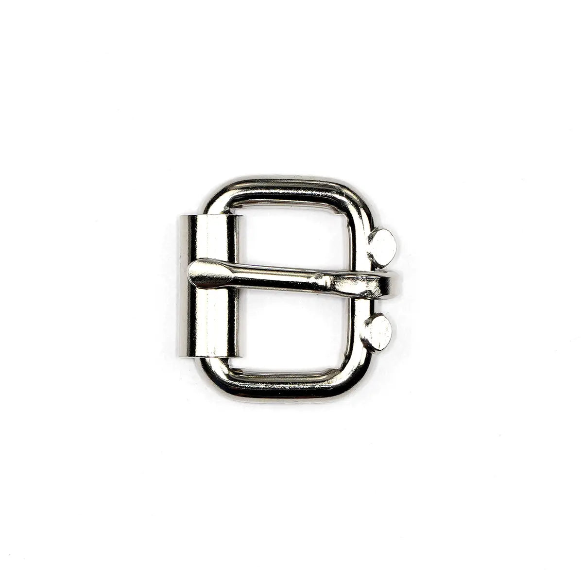 Nickel Steel Roller Buckle, 3/4 Inch.