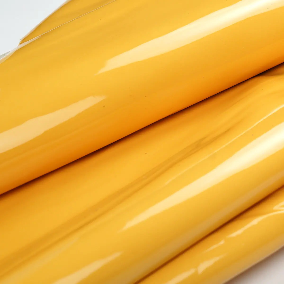Yellow Patent Goatskin Hides 2-3oz.