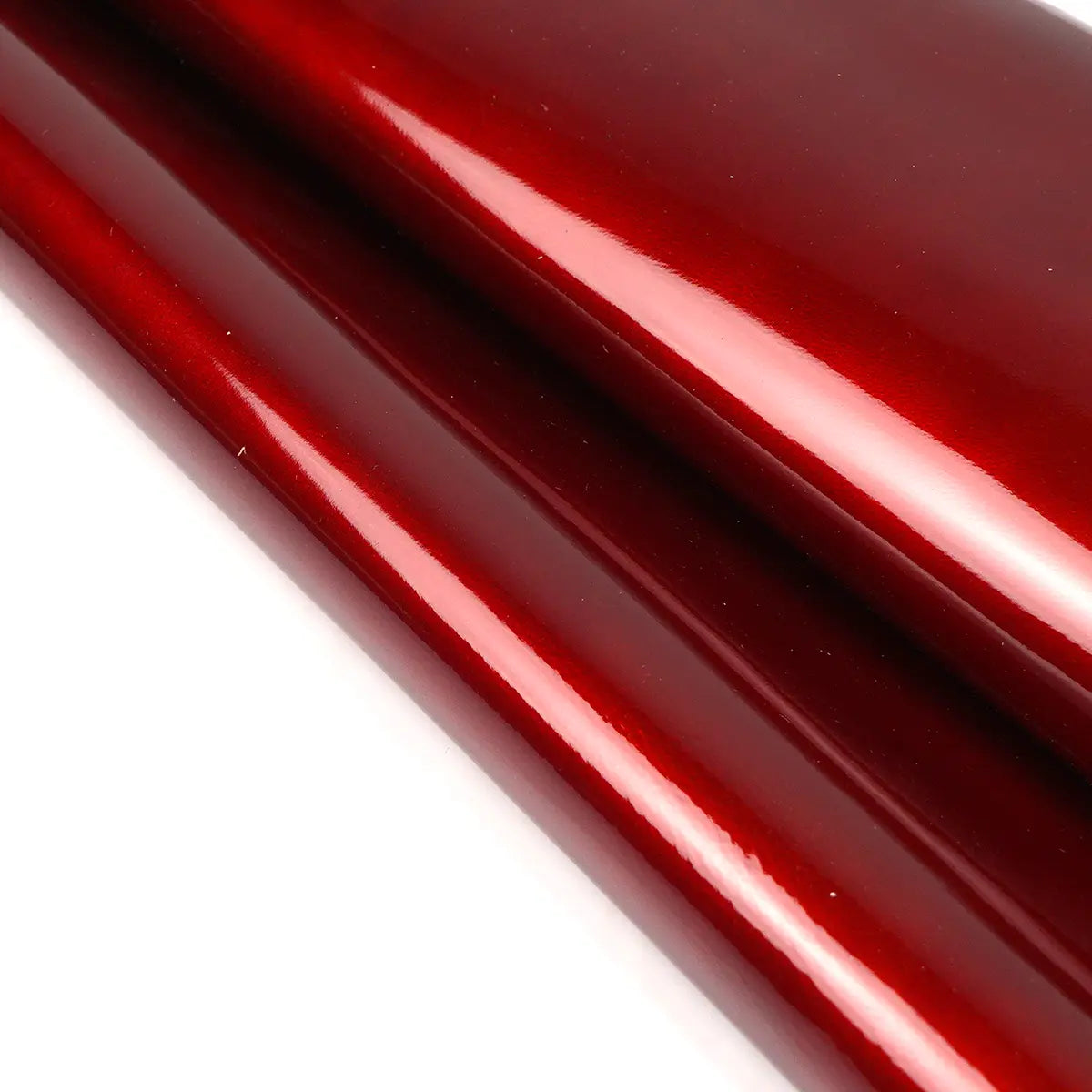 Red Metallic Patent Goatskin Hides 2-3oz.