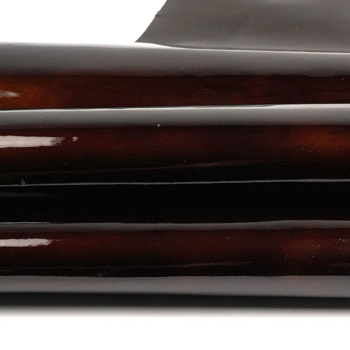 Dark Tortoise Metallic Patent Goatskin Hides 2-3oz.