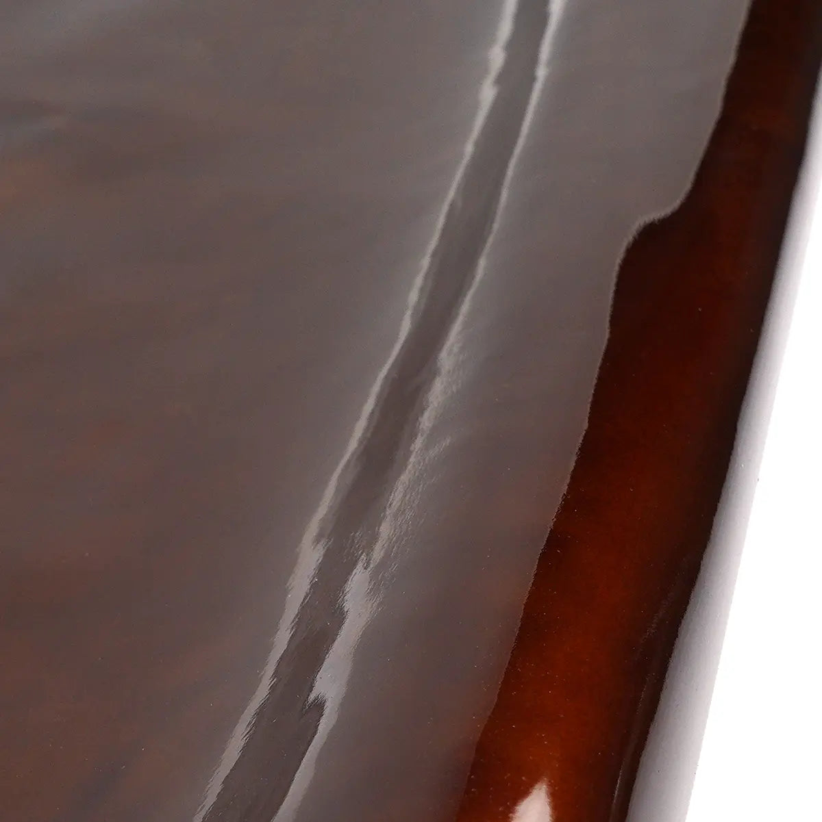 Light Tortoise Metallic Patent Goatskin Hides 2-3oz.