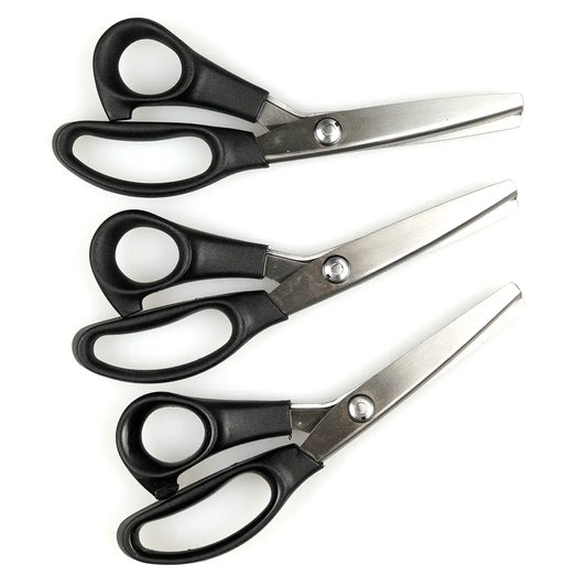 Pinking Gimping Shears, Zig-Zag or Scalloped, 2mm or 3mm.