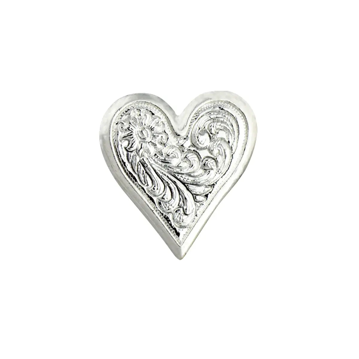 Heart Poker Screw Back Conchos.