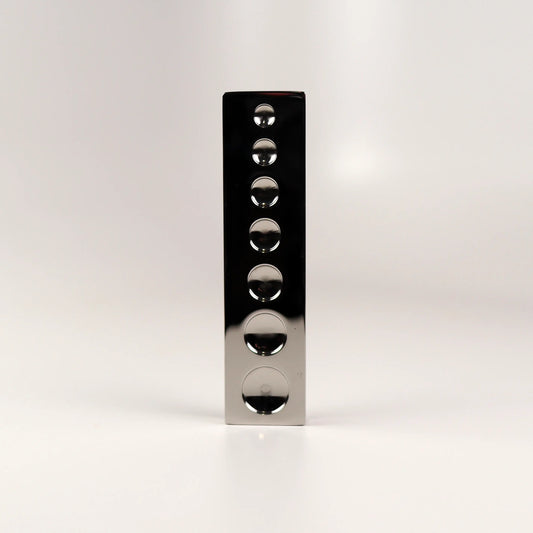 Polished Rivet Install Plate 7 in 1 for leather working.