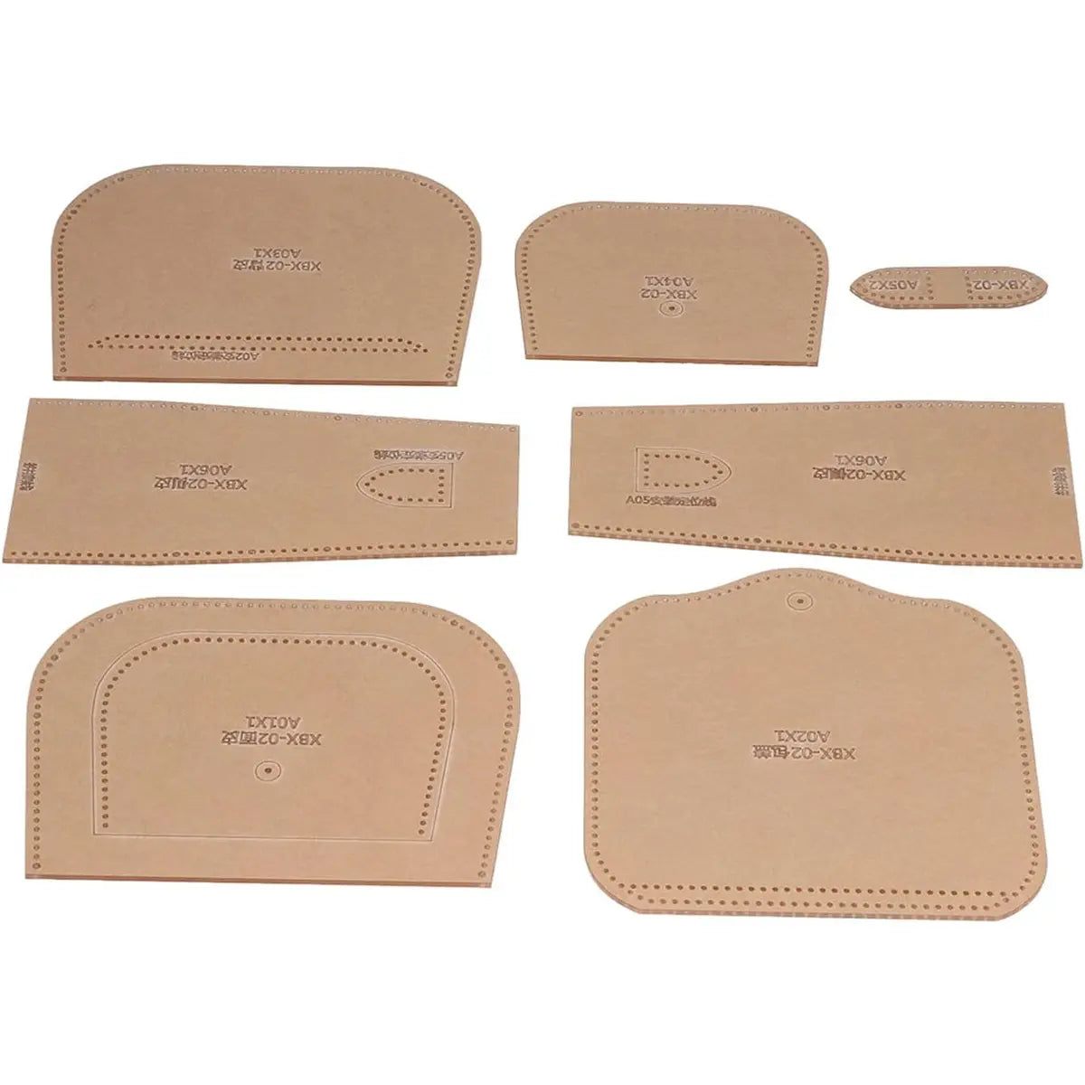 Leather Shoulder Bag Acrylic Template.