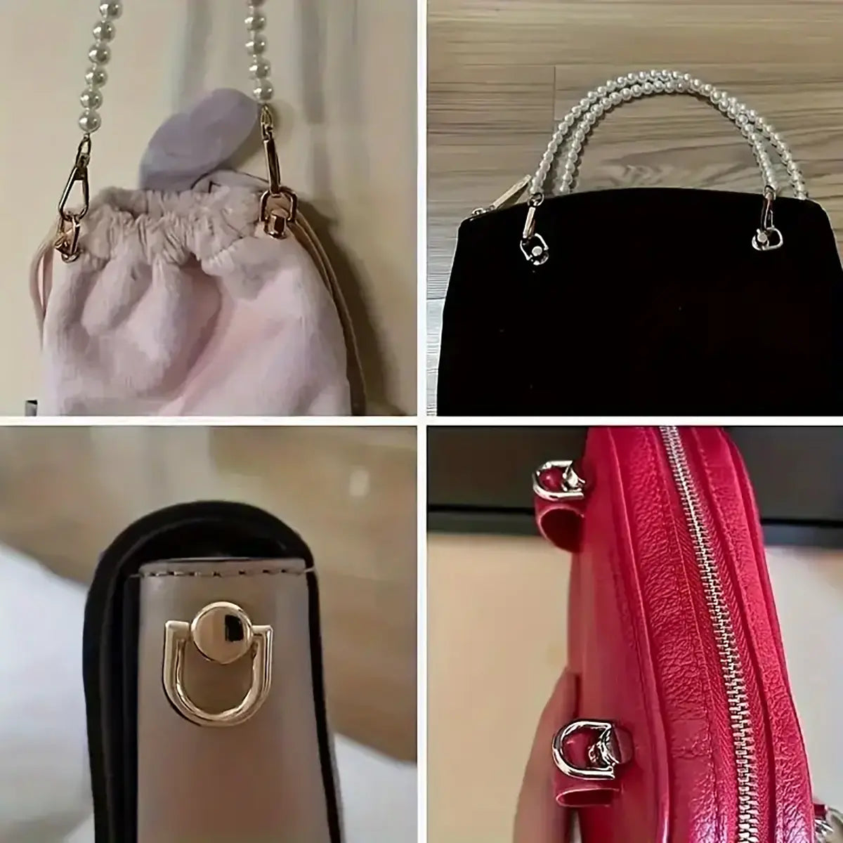 Purse Stud D-Ring 2 Pack