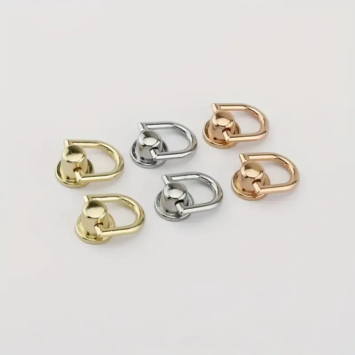 Purse Stud D-Ring 2 Pack