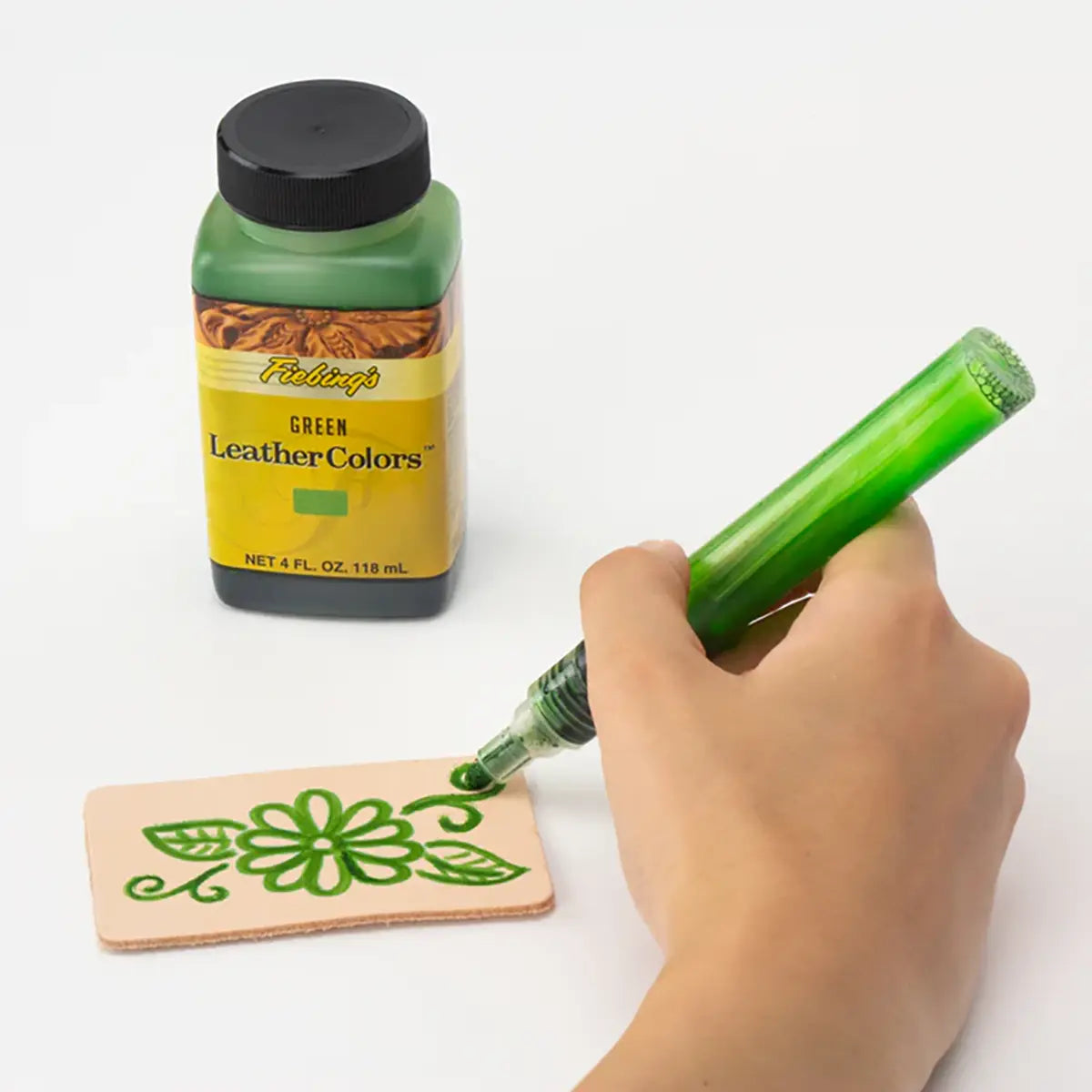 Refillable Dye Markers for Leatherworking.