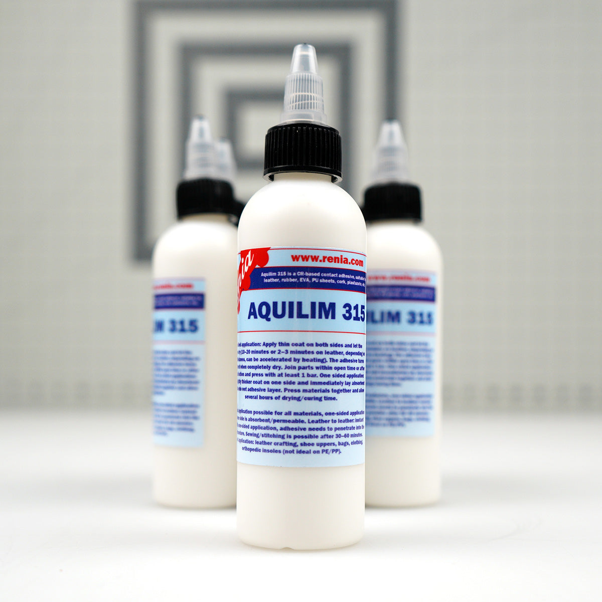 Renia Aquilim 315 Contact Adhesive 4oz Bottle.