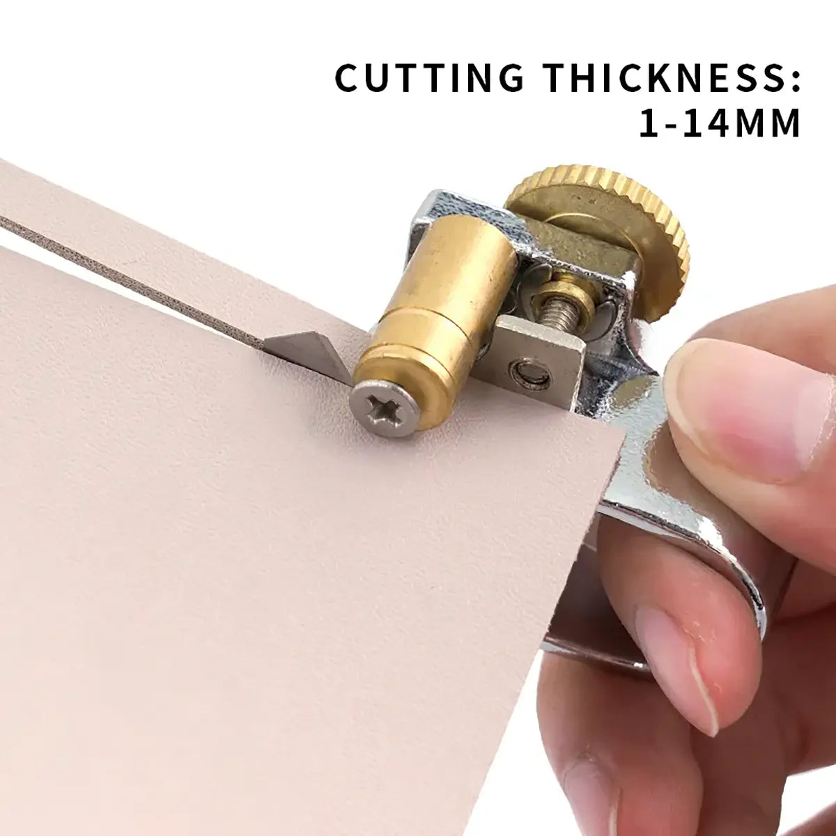 Leather Strap Cutter Ring Style Tool.