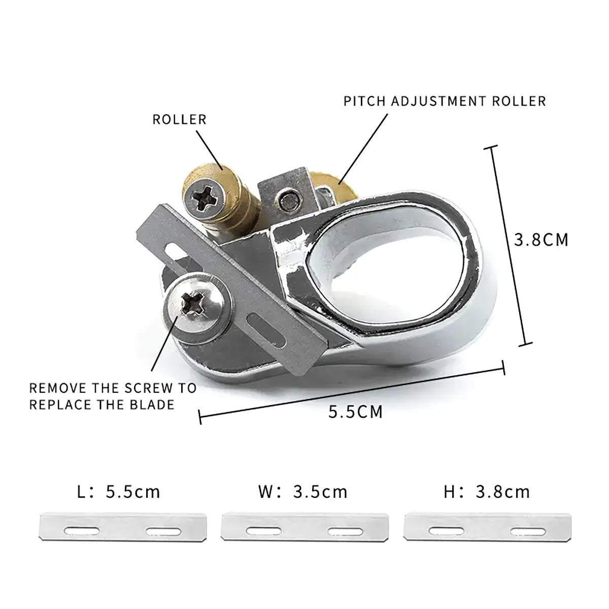 Leather Strap Cutter Ring Style