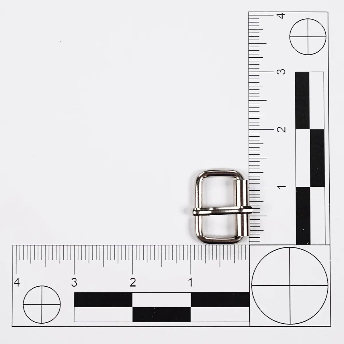1 Inch Nickel Roller Buckle.