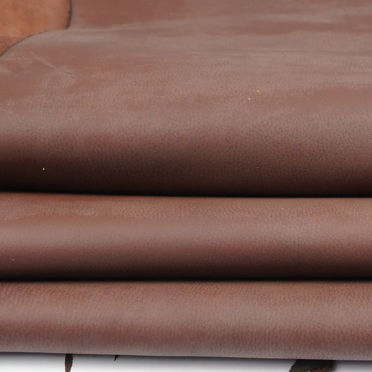 Brown Rugged Pebble Grain Buffalo Leather 5–6oz.
