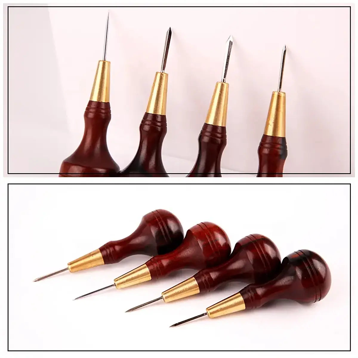 Gourd Shaped Diamond and Point Awls