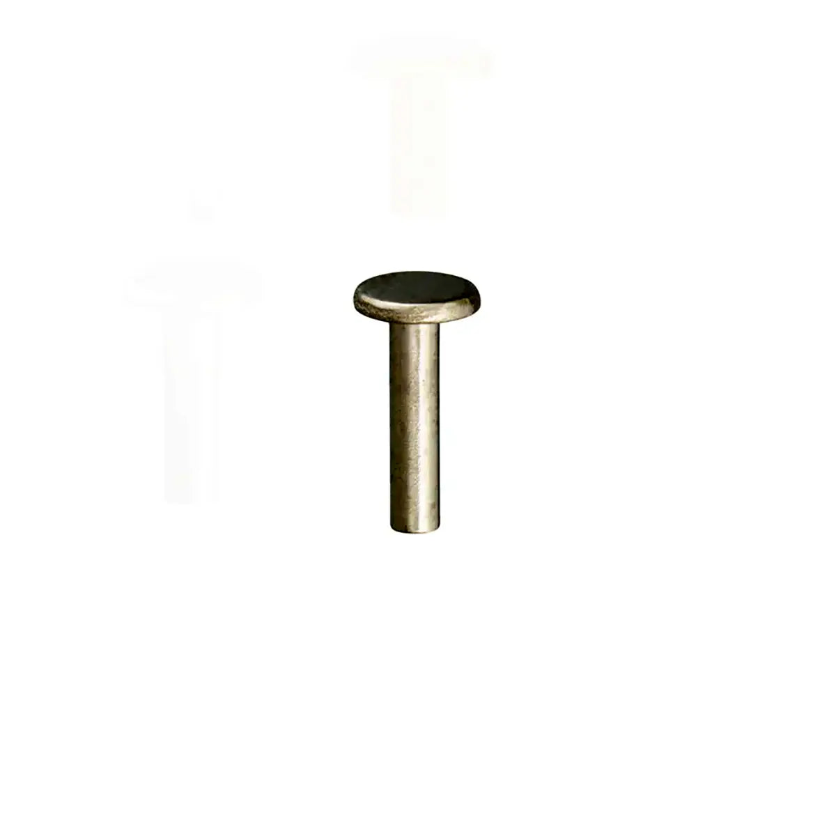 Nickel Semi Tubular Rivets 100 Pack, 14mm.