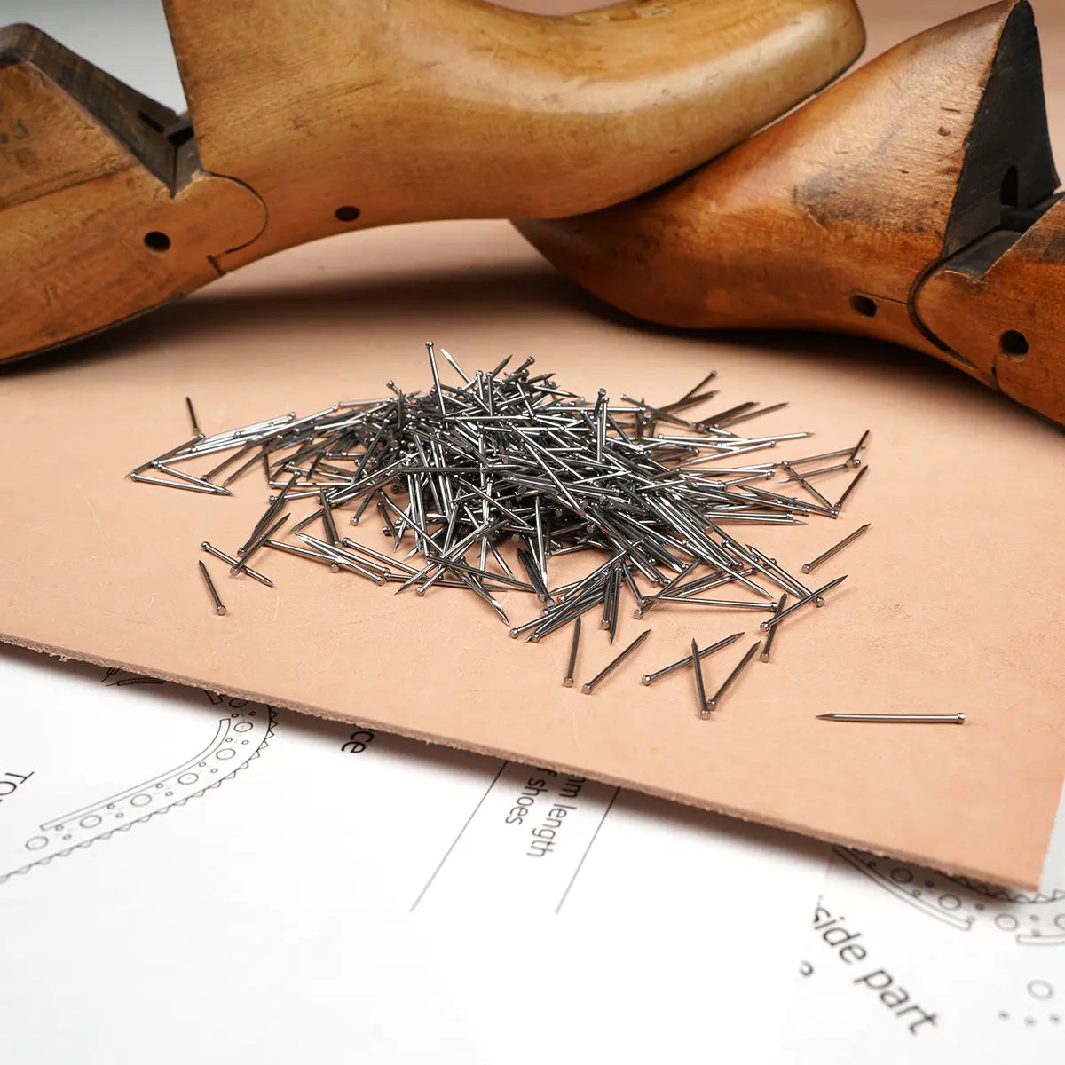 Shoe Lasting Nails 4 Ounces, 1.2mm x 25mm.