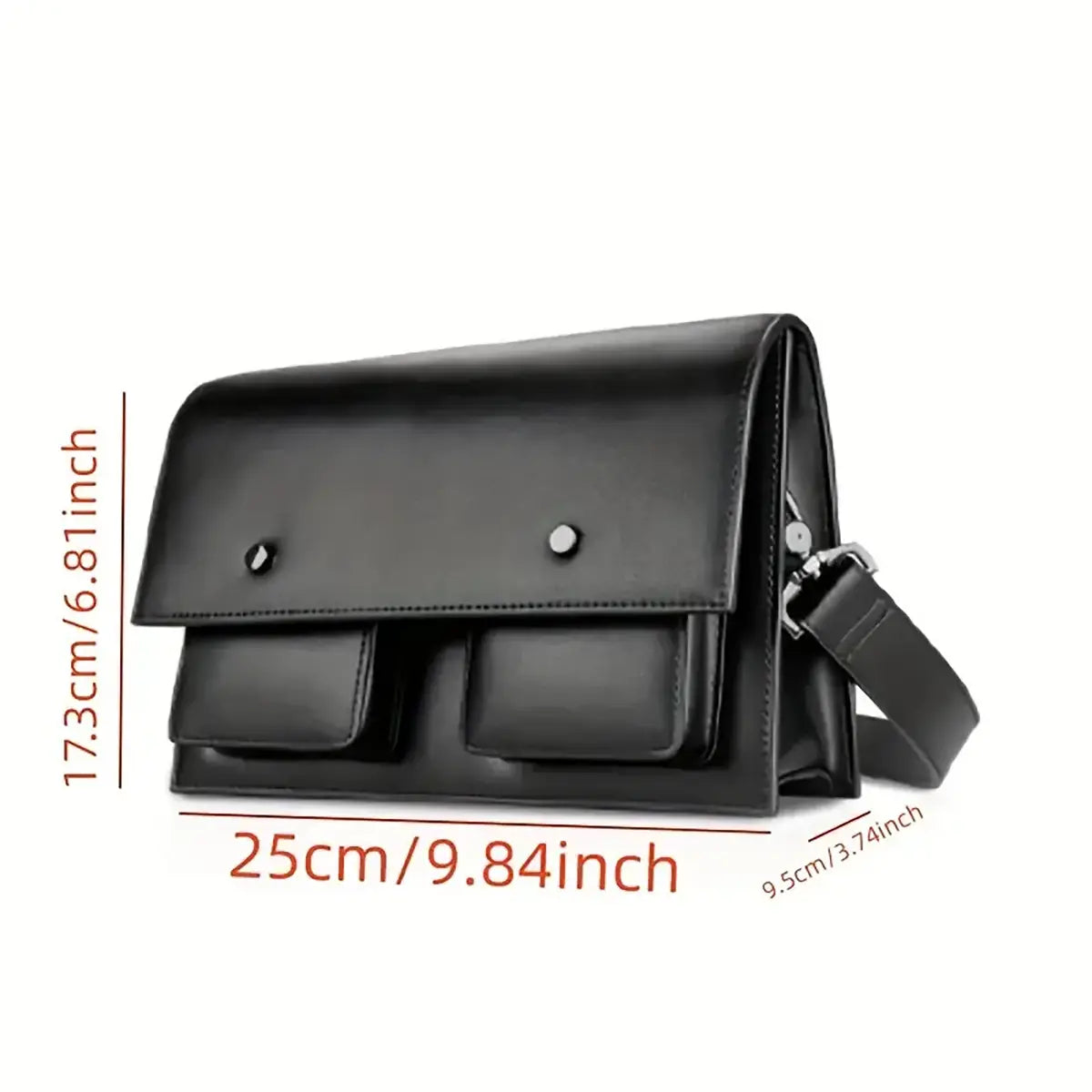 Shoulder Bag Acrylic Template with Pockets