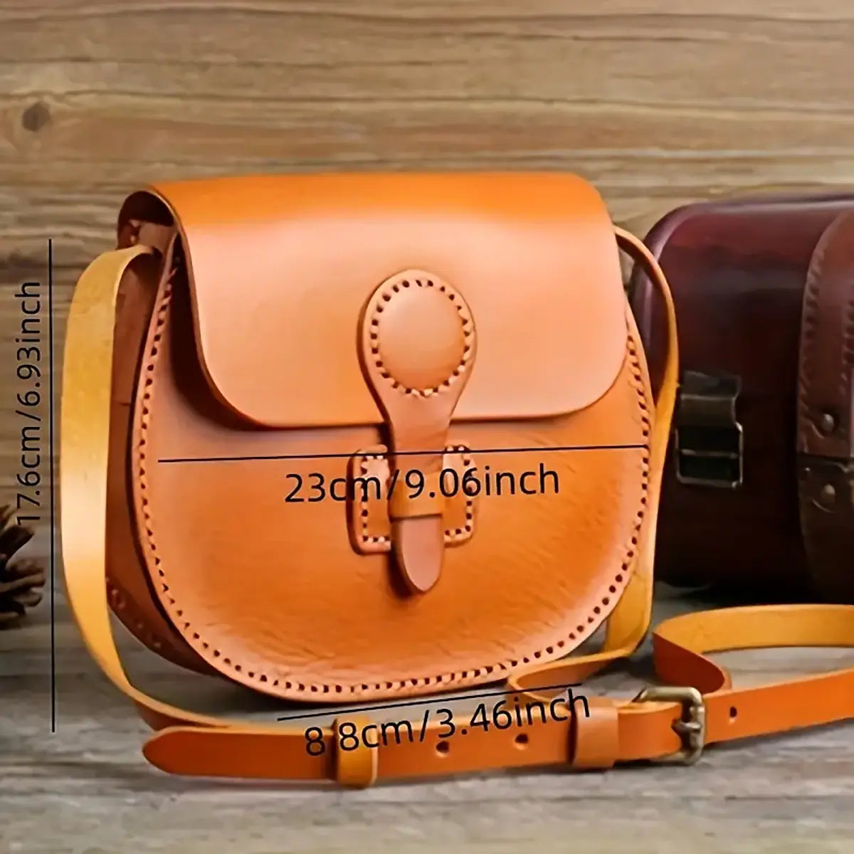 Vintage Bag Acrylic Template