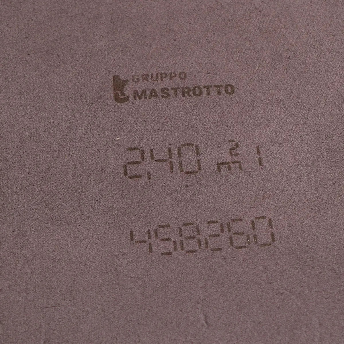 Dark Plum Siena Italian Bag Leather 4-5 oz.