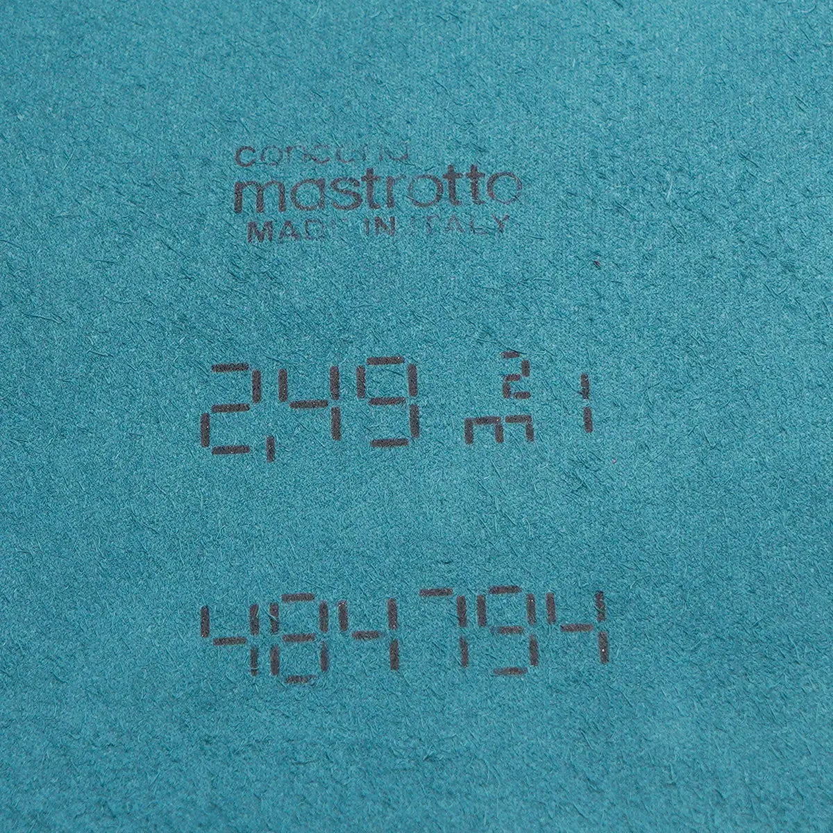 Deep Turquoise Siena Italian Bag Leather 4-5 oz.