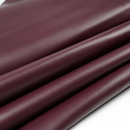 Plum Siena Italian Bag Leather 3-4oz.