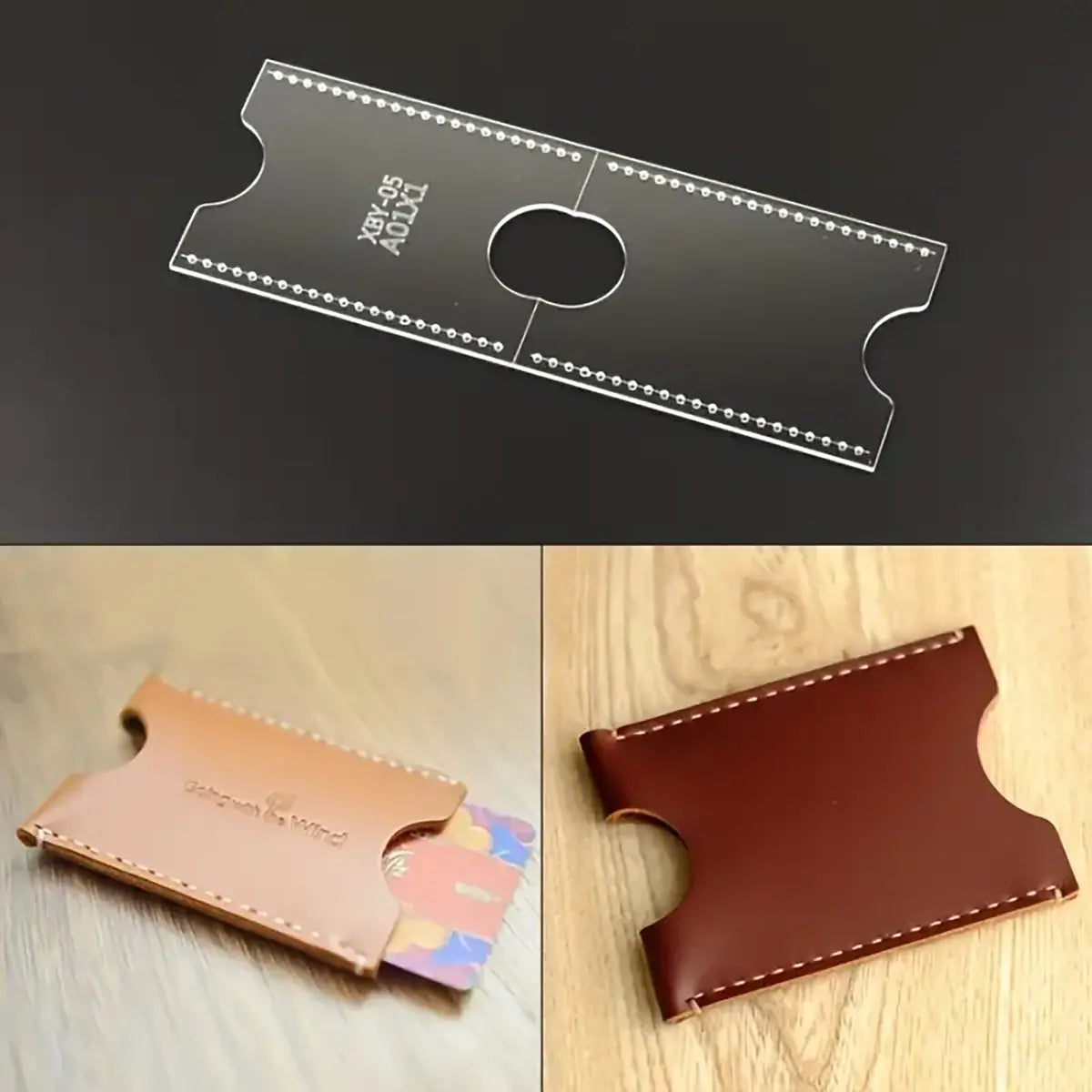 Card Sleeve Wallet Acrylic Template