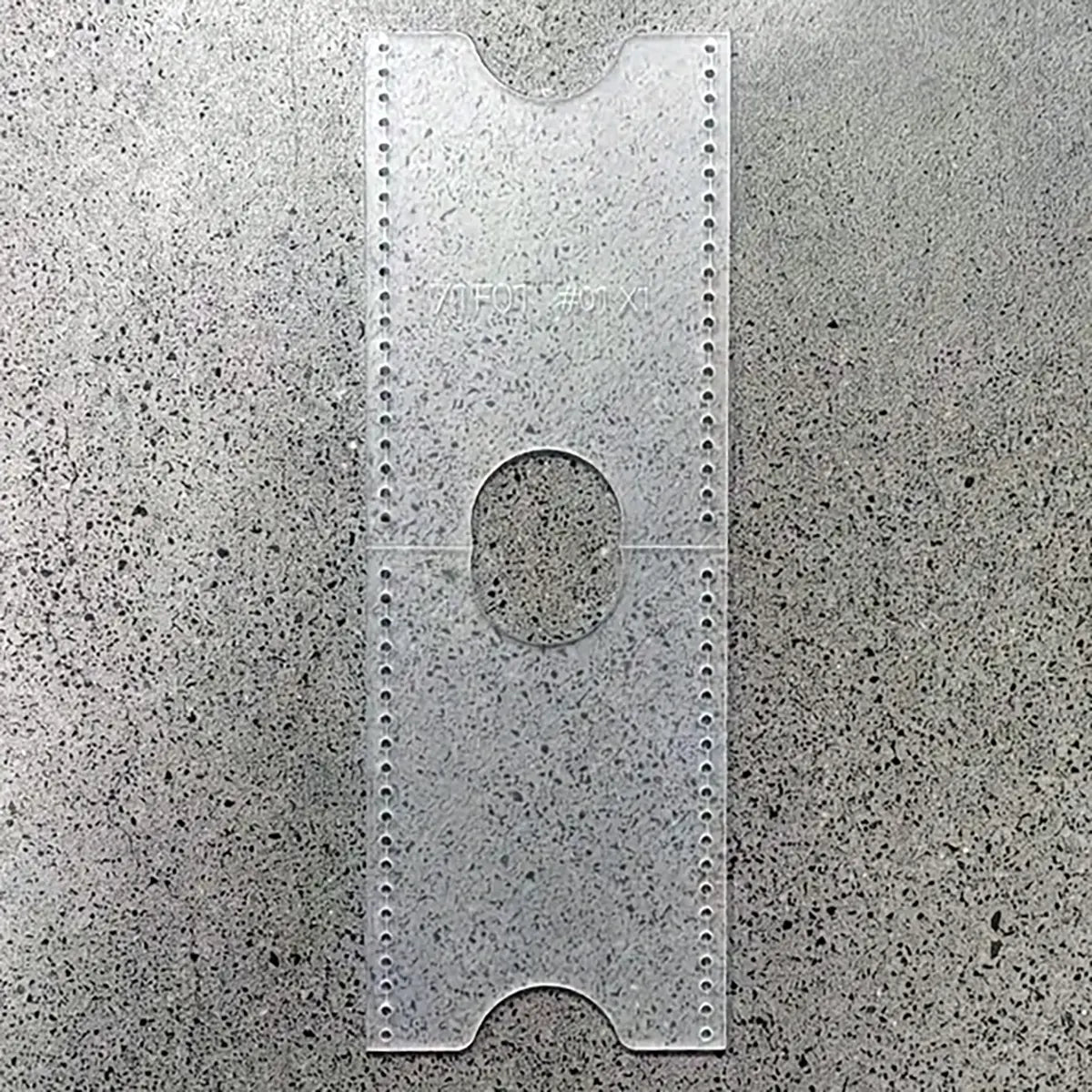 Card Sleeve Wallet Acrylic Template