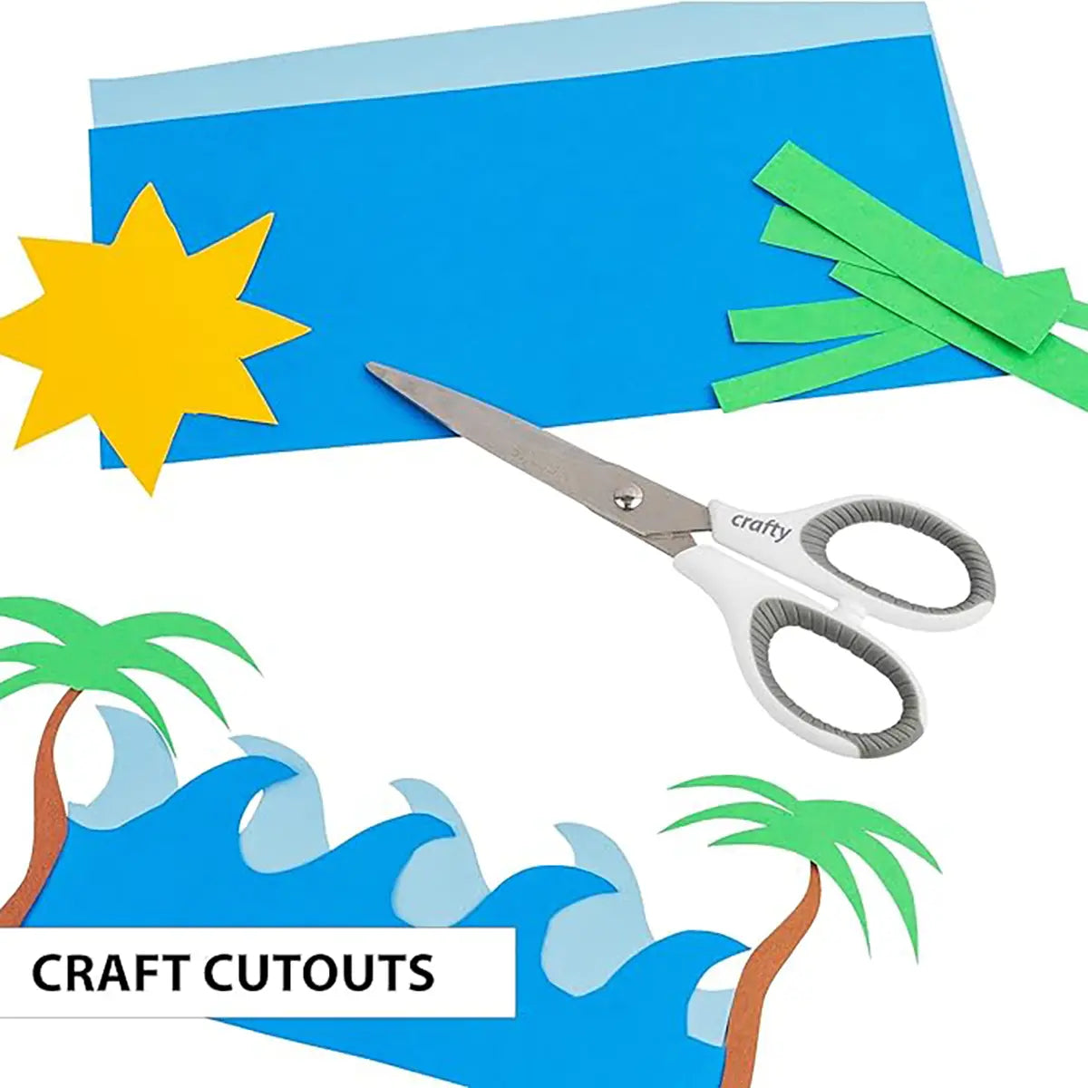 Singer 6.5 Inch Crafty Scissors with Comfort Grip.