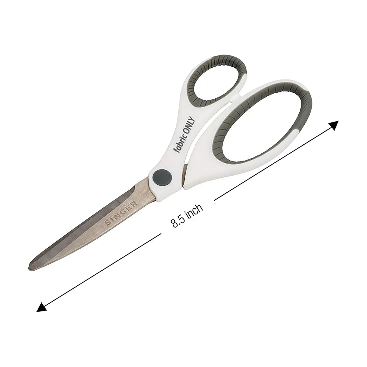 Singer 8.5 Inch Sewing Fabric Scissors with Comfort Grip.