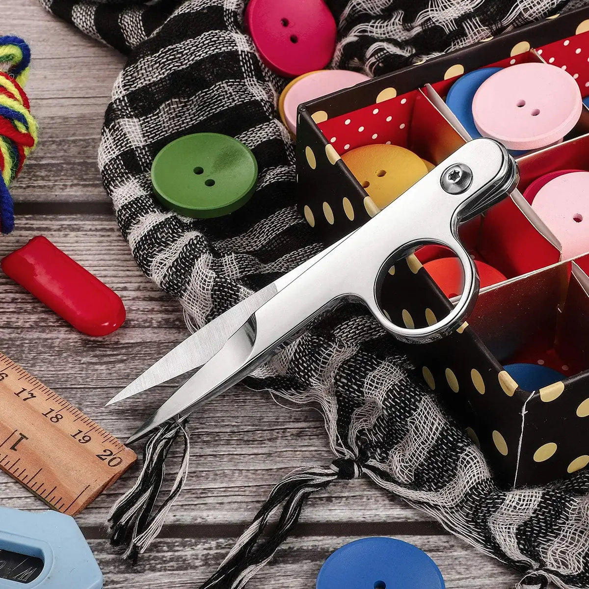 Stainless Steel Thread Snippers.