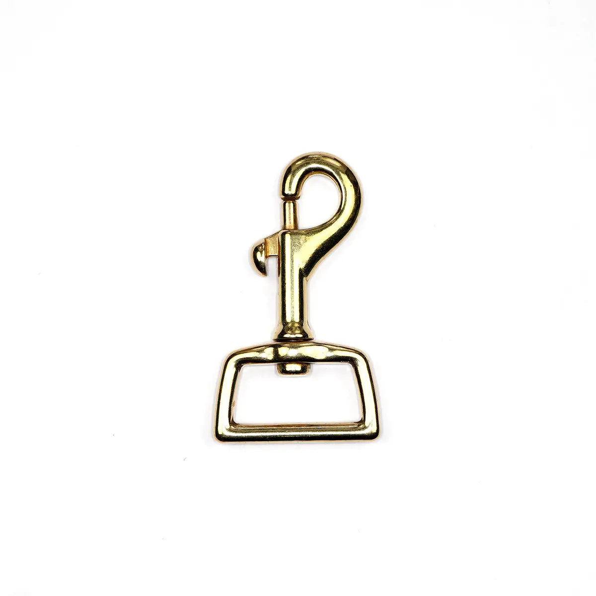 Solid Brass Bolt Swivel Snaps.