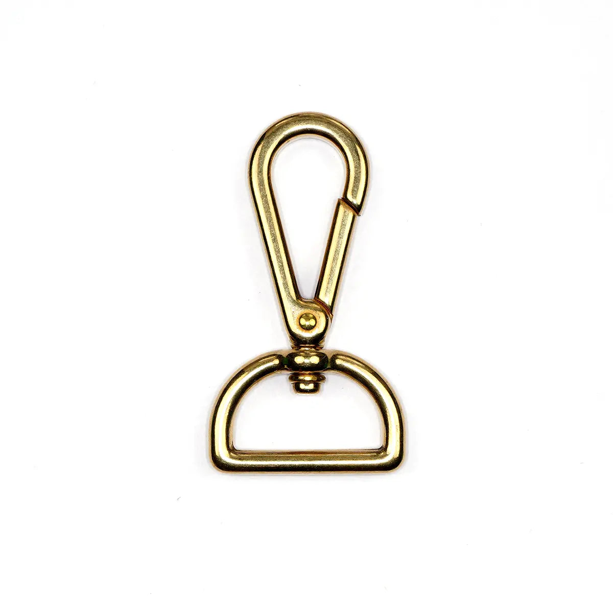 Solid Brass Lever Swivel Snaps.