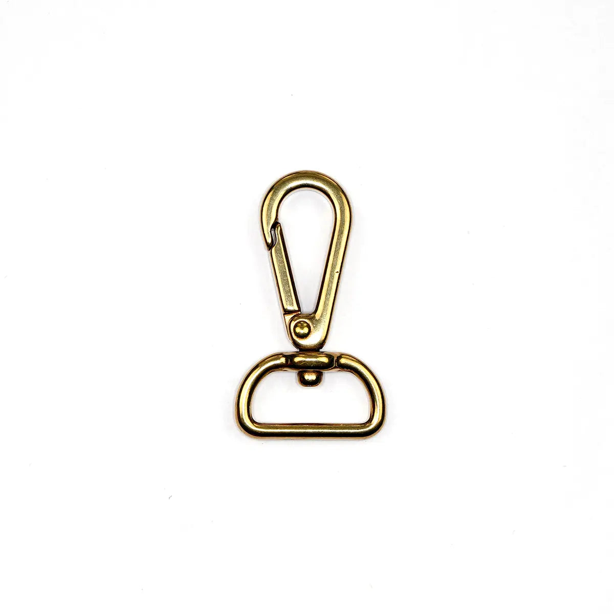 Solid Brass Lever Swivel Snaps.