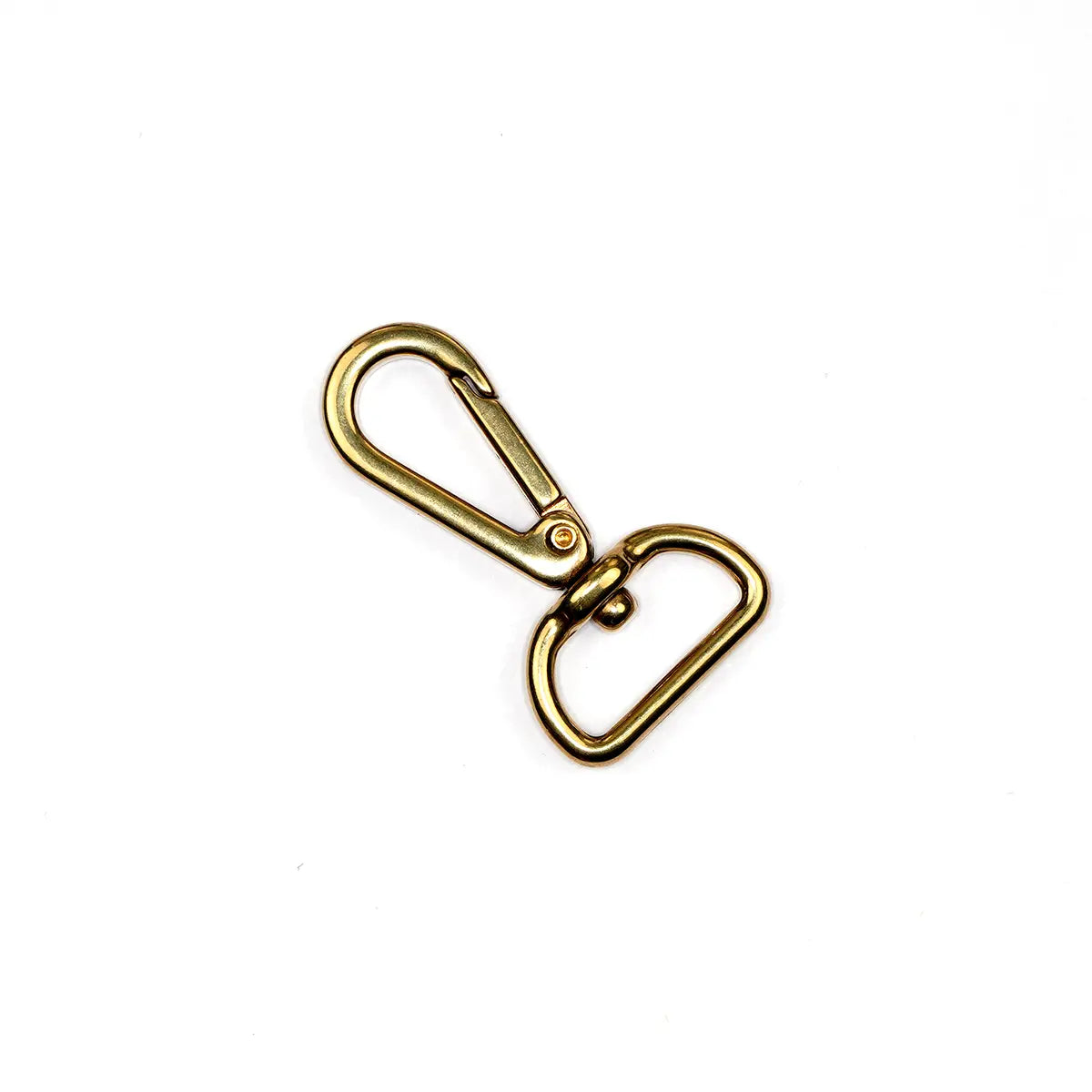 Solid Brass Lever Swivel Snaps.