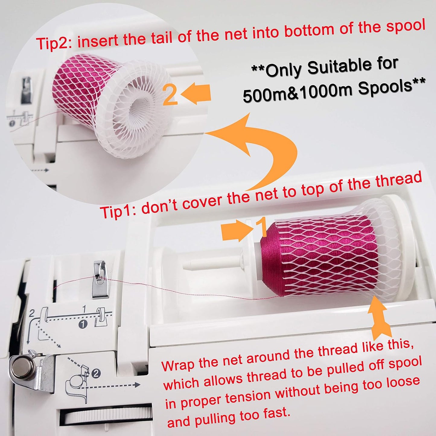 Thread Net Spool Saver 10 Pack