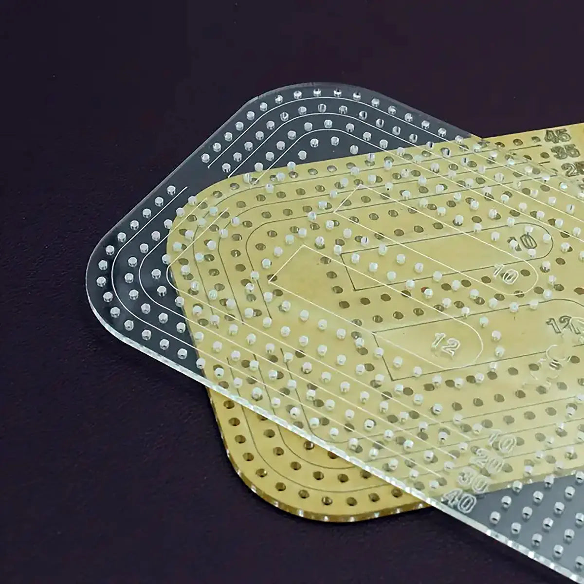 Stitch Spacing Acrylic Guide 4mm.