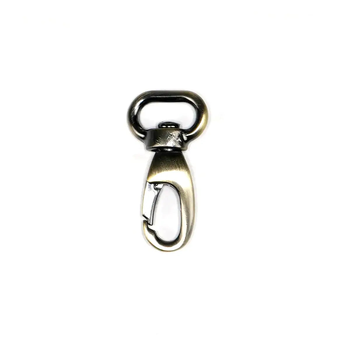 Antique Brass Lever Swivel Snap, 1/2 Inch.